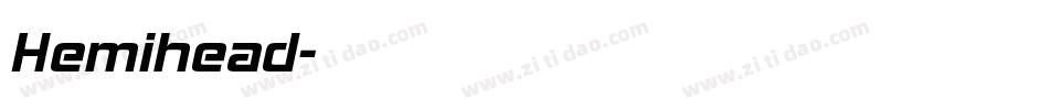 Hemihead字体转换