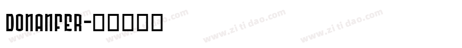 Donanfer字体转换