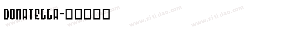 Donatella字体转换