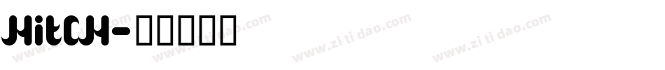 Hitch字体转换