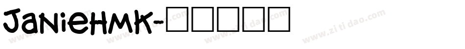 JanieHmk字体转换