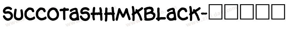 SuccotashHmkBlack字体转换