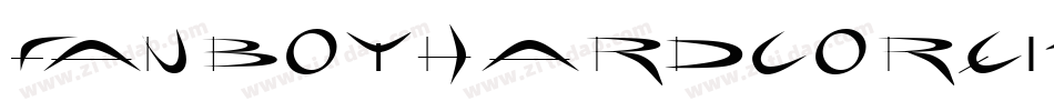 FanboyHardcoreItalic-810字体转换