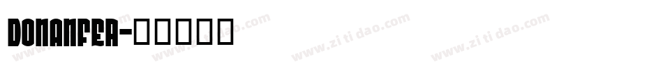 Donanfer字体转换