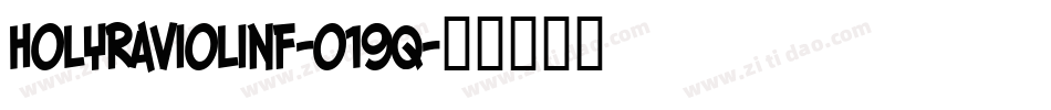 HolyRavioliNf-o19q字体转换