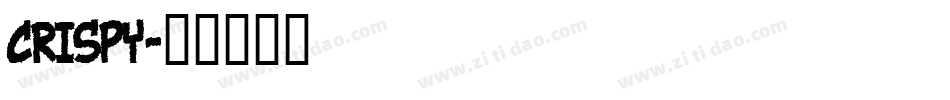 CRISPY字体转换