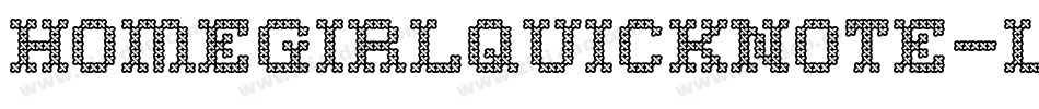 Homegirlquicknote-Lw1W字体转换