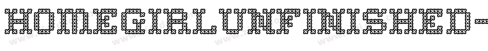 Homegirlunfinished-7yMA字体转换