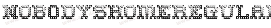 NobodysHomeRegular-pYwK字体转换