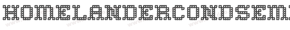 homelandercondsemital字体转换