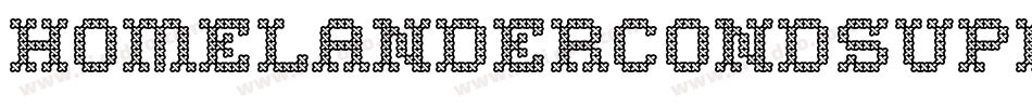 homelandercondsuperital字体转换