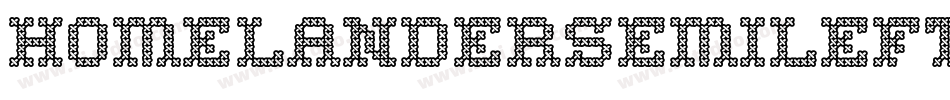 homelandersemileft字体转换