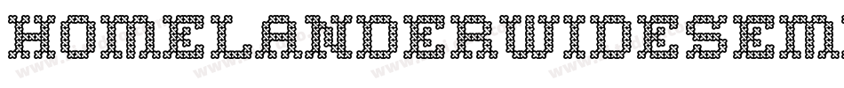 homelanderwidesemital字体转换