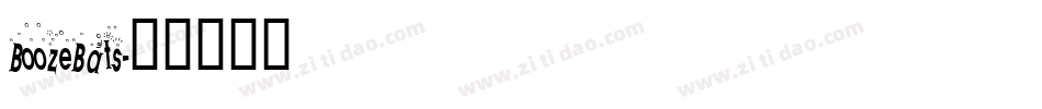 BoozeBats字体转换
