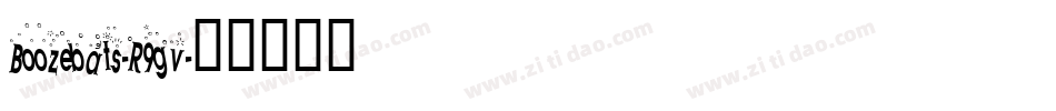 Boozebats-R9gv字体转换