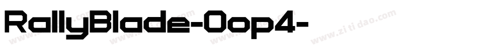 RallyBlade-Oop4字体转换