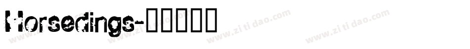Horsedings字体转换