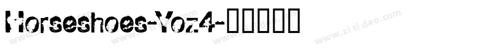 Horseshoes-Yoz4字体转换