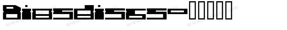 Biosdiscs字体转换
