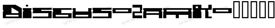 Discus-2nmK字体转换