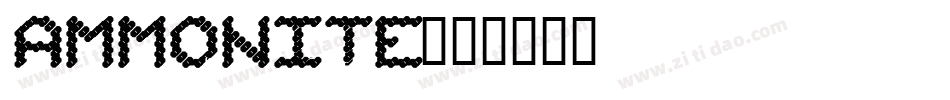 ammonite字体转换