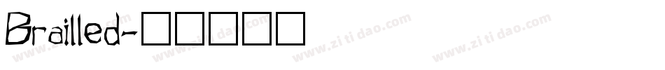 Brailled字体转换