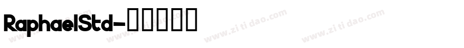 RaphaelStd字体转换