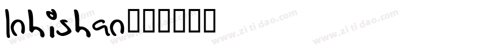 Inhishan字体转换