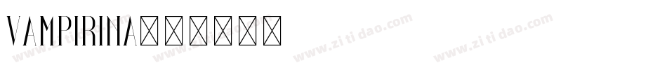 Vampirina字体转换