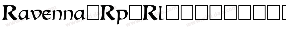 Ravenna-Rp0Rl字体转换