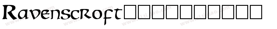 Ravenscroft字体转换