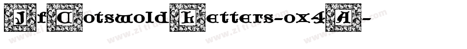 JfCotswoldLetters-ox4A字体转换
