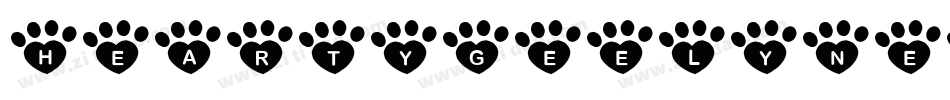 HeartyGeelynEditsBrush-5zd8字体转换