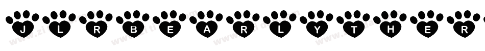 JlrBearlyThere-rxq8字体转换