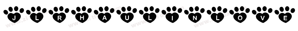 JlrHaulinLove-ZE8m字体转换