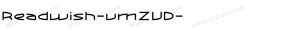 Readwish-vmZVD字体转换