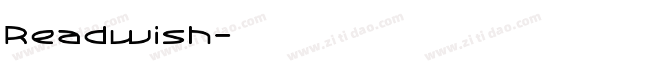 Readwish字体转换