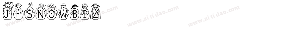 JFSnowbiz字体转换