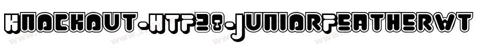 Knockout-HTF28-JuniorFeatherwt字体转换