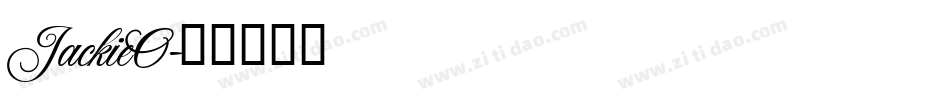 JackieO字体转换