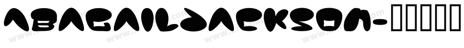 AbagailJackson字体转换