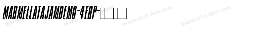 MarmellataJamDemo-4Erp字体转换
