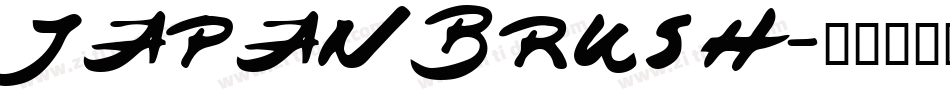 JAPANBRUSH字体转换