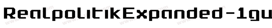 RealpolitikExpanded-1gwv字体转换 RealpolitikExpanded-1gwv字体转换