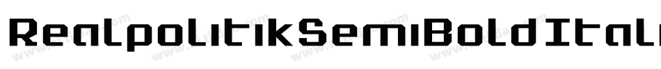 RealpolitikSemiBoldItalic-2omo字体转换 RealpolitikSemiBoldItalic-2omo字体转换