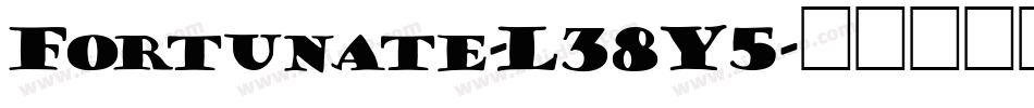 Fortunate-L38Y5字体转换
