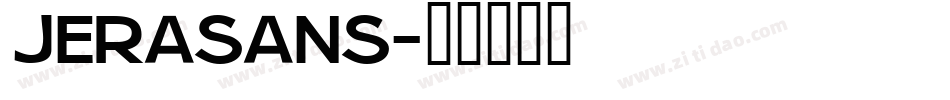 Jerasans字体转换