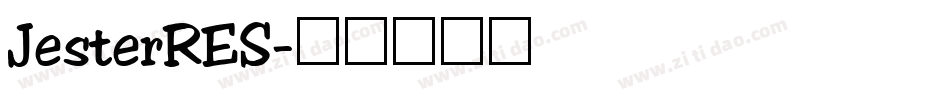 JesterRES字体转换