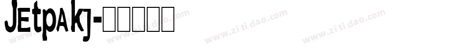 Jetpakj字体转换