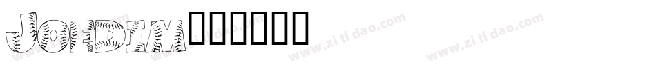 Joedim字体转换